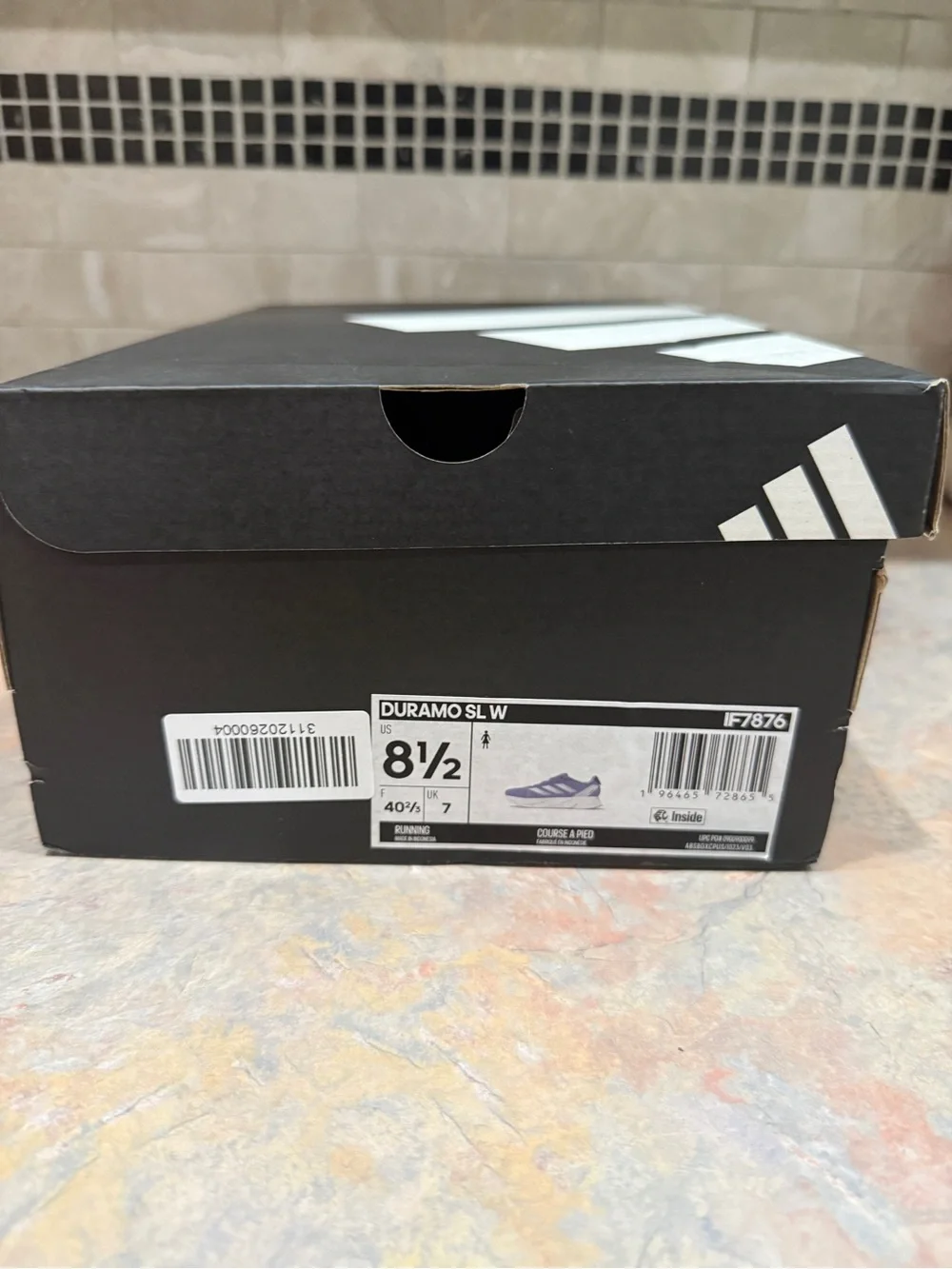 Adidas Women's 8.5 Duramo SL W Running Shoes Crew Blue/Cloud White